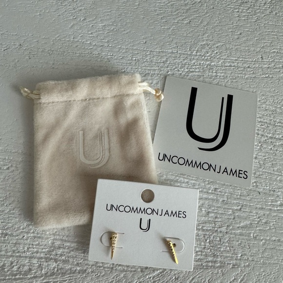 Uncommon James 12 South Gold Stud Earrings - Picture 8 of 10
